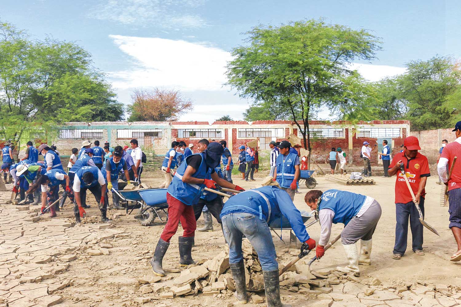 페루 피우라주 쿠라모리 엘리뇨 수해복구