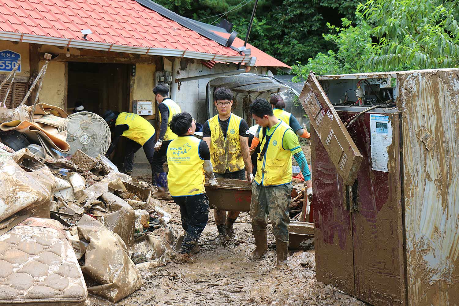 대한민국 2025년 여름 전국 수해복구