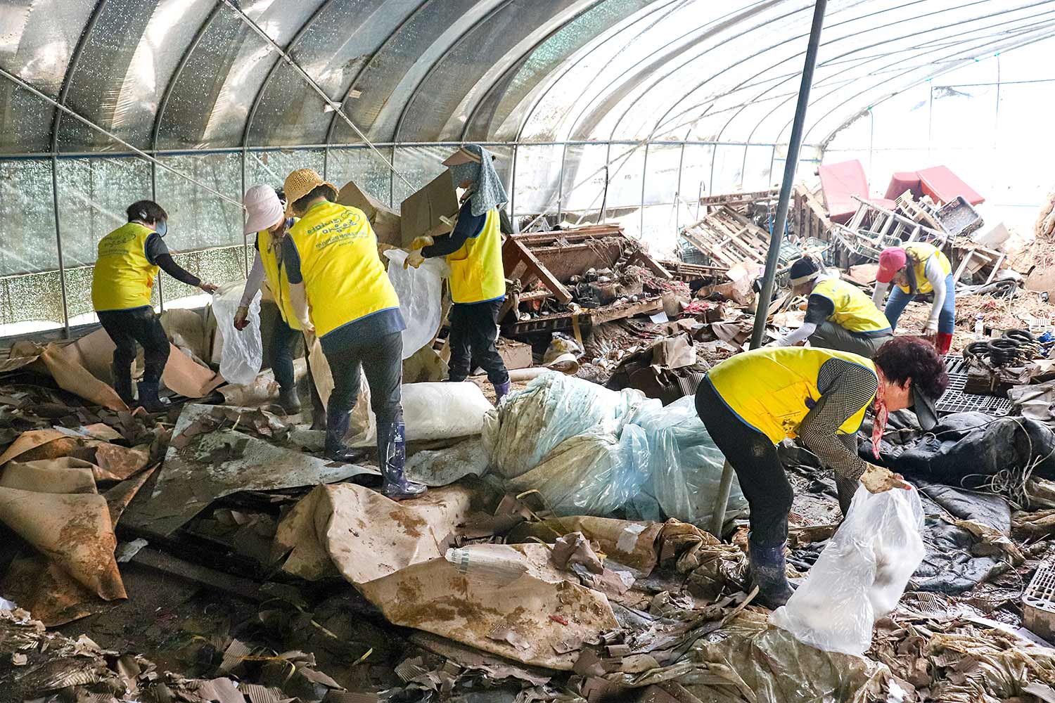 대한민국 2025년 여름 전국 수해복구