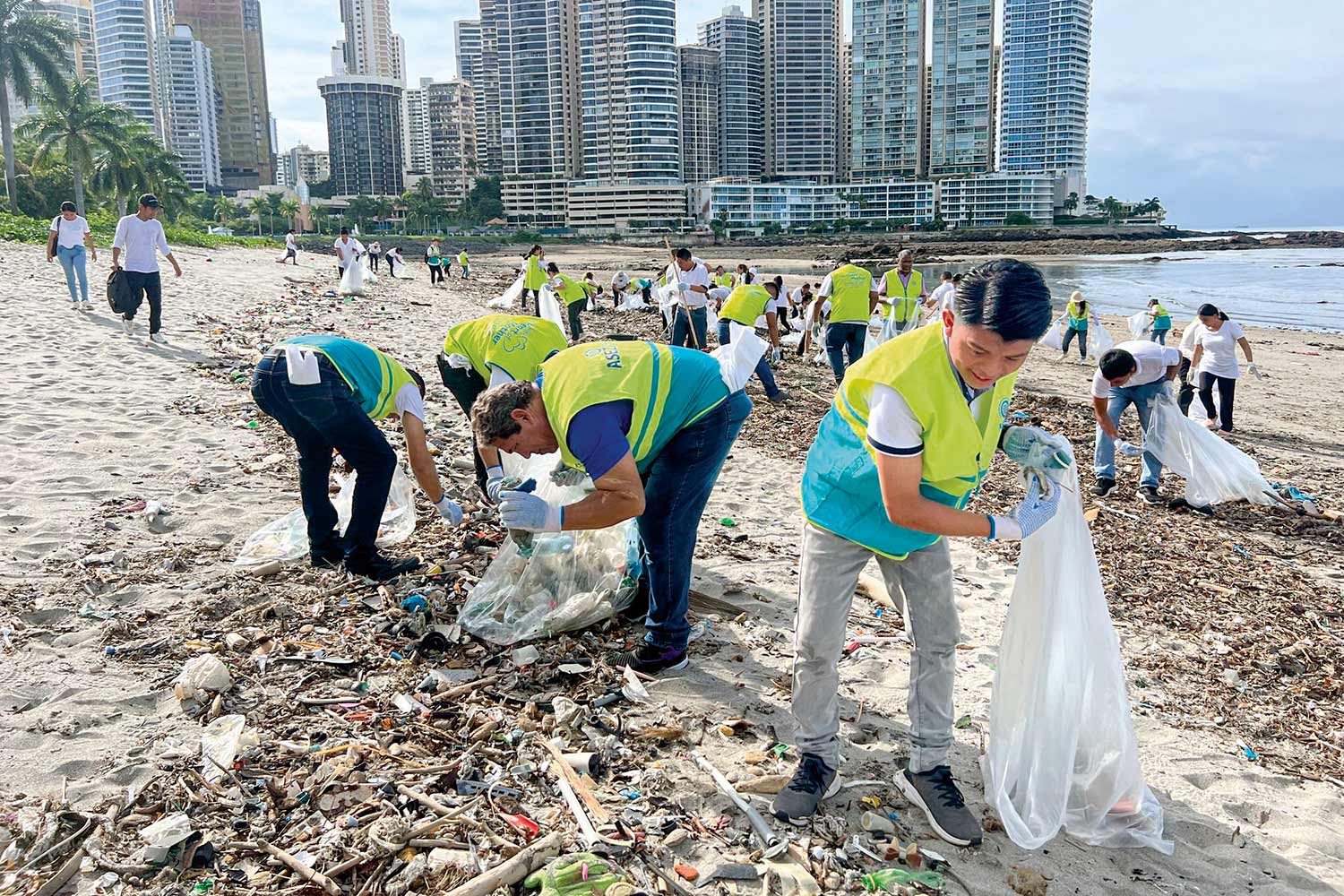 파나마 파나마시티 신타 코스테라 해변 ‘No More GPGP’