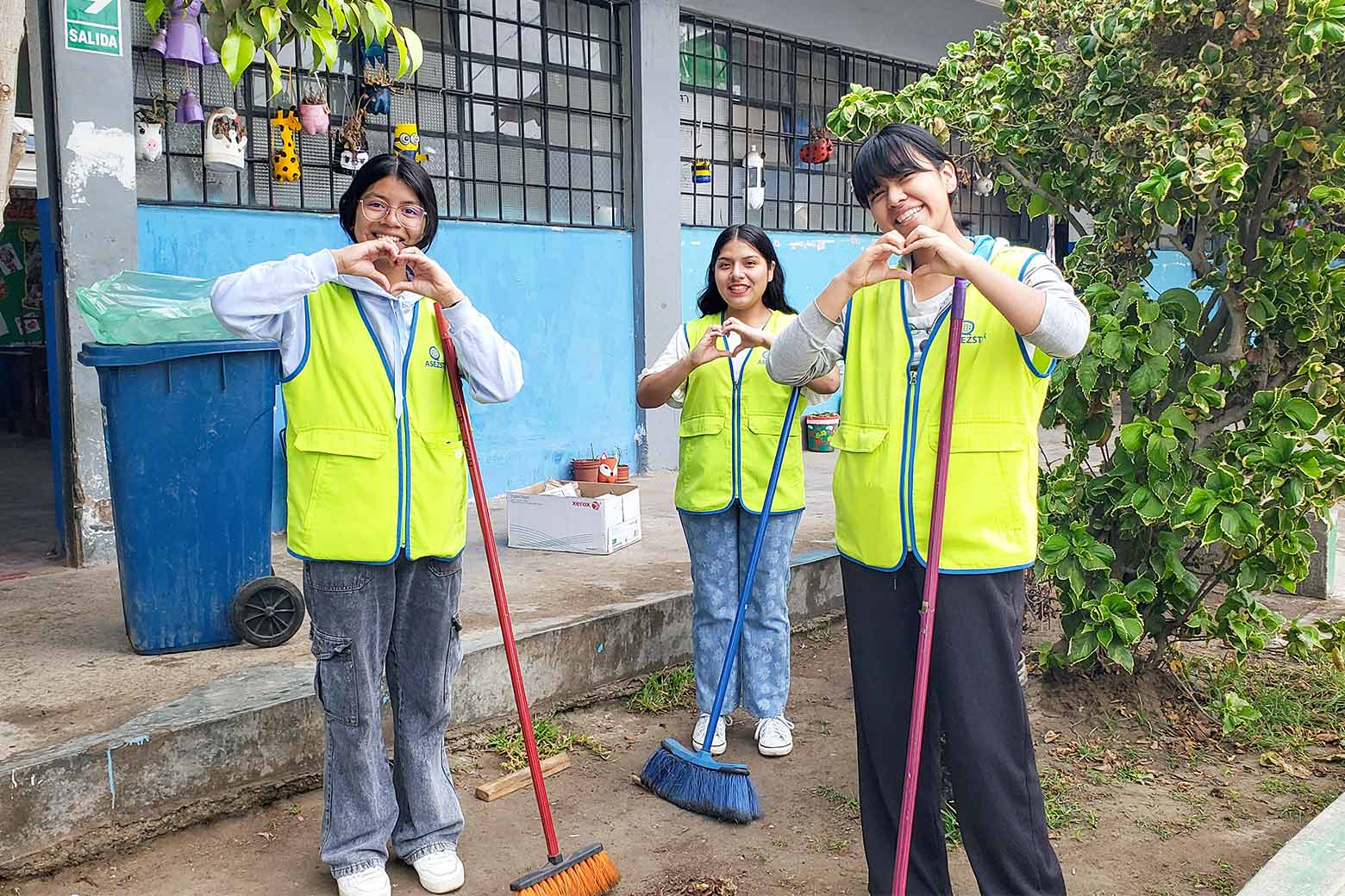 페루 리마 푸엔테피에드라 페루 수이사 학교 일대 정화